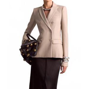 NEW ALTUZARRA women's indiana jacket in bleaker